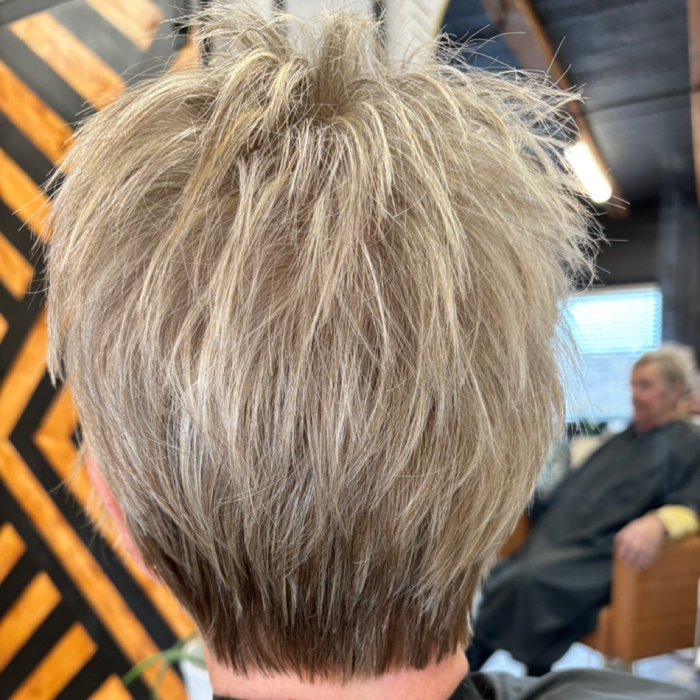 Full Head Highlights -Short at Saved by Grace Salon in Alcoa, TN