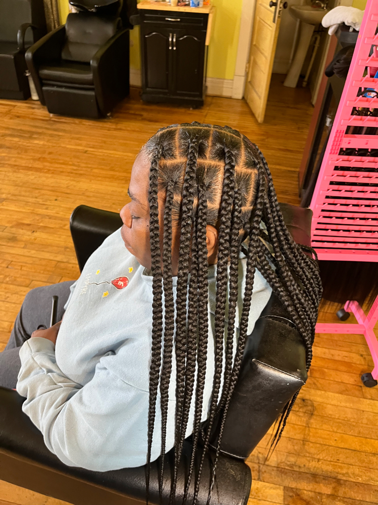 large knotless