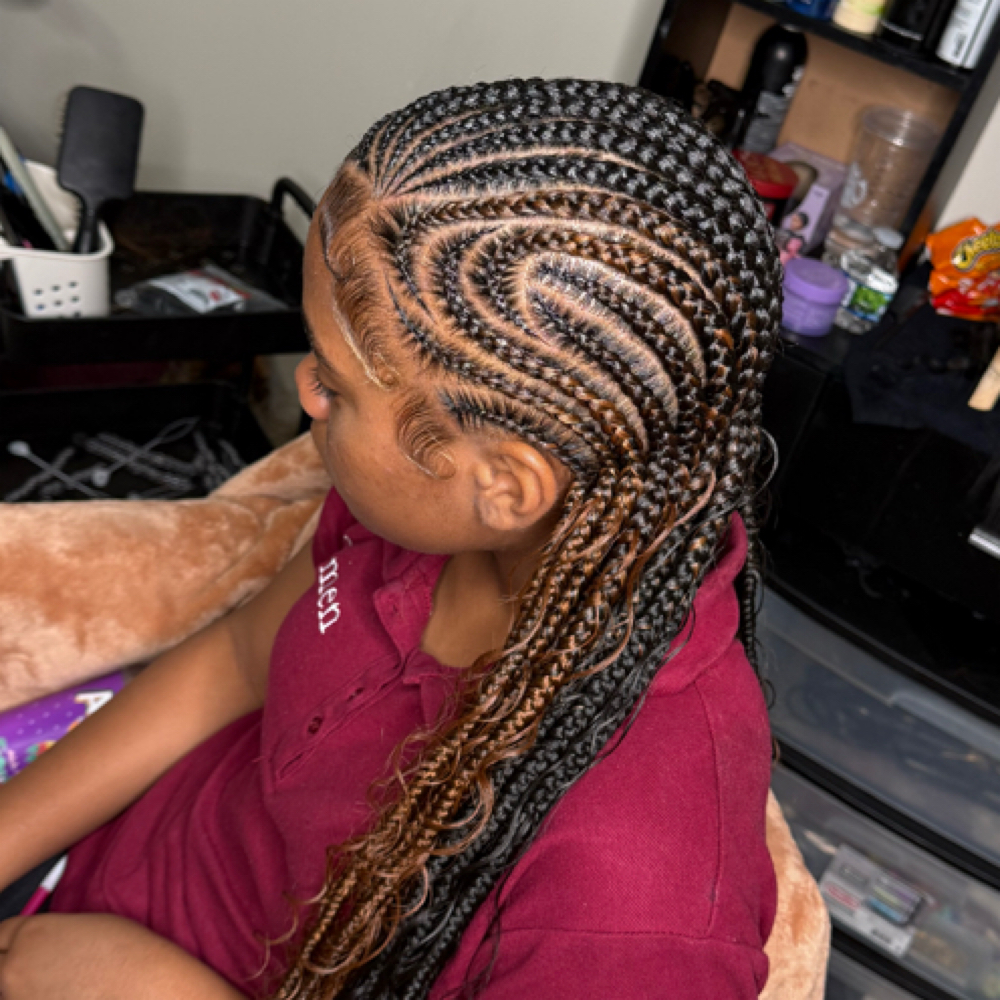 Real Curvy Freestyle 15-18 Braids at Faith TheBraider in Milwaukee, WI
