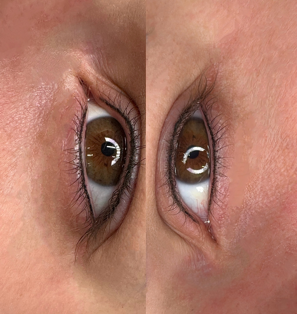 Eyelash enhancement at DFW VANNE BROWS STUDIO in Fort Worth, TX