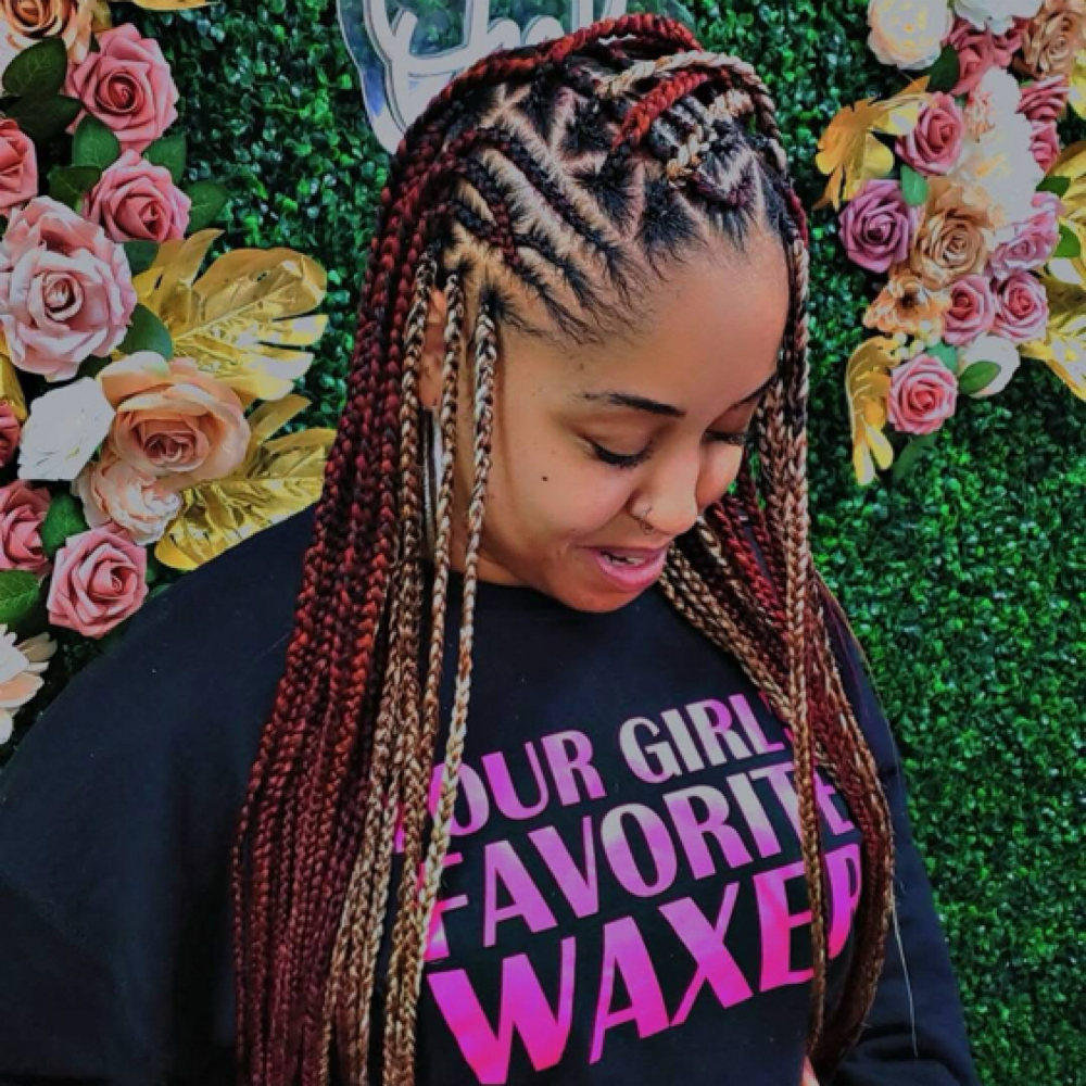 Fulani / Tribal Braids at Touched By Grace in Elizabethtown, KY