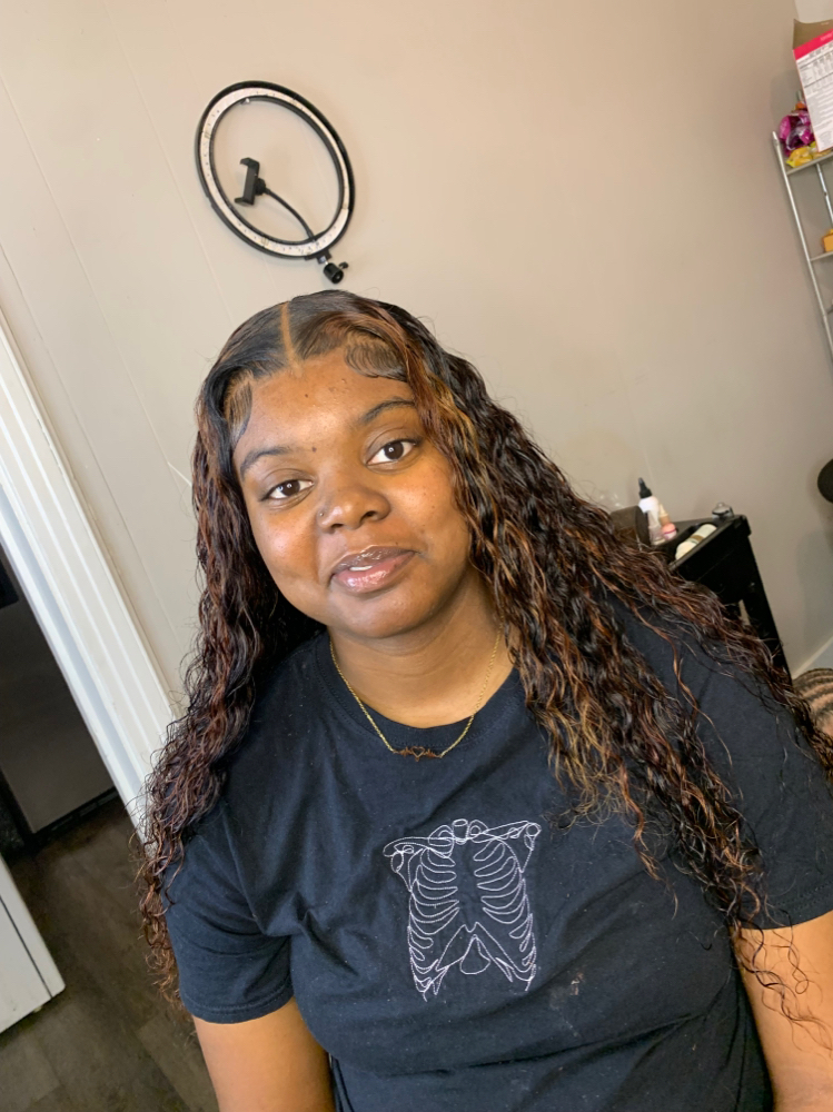 Frontal Wig Over Locs