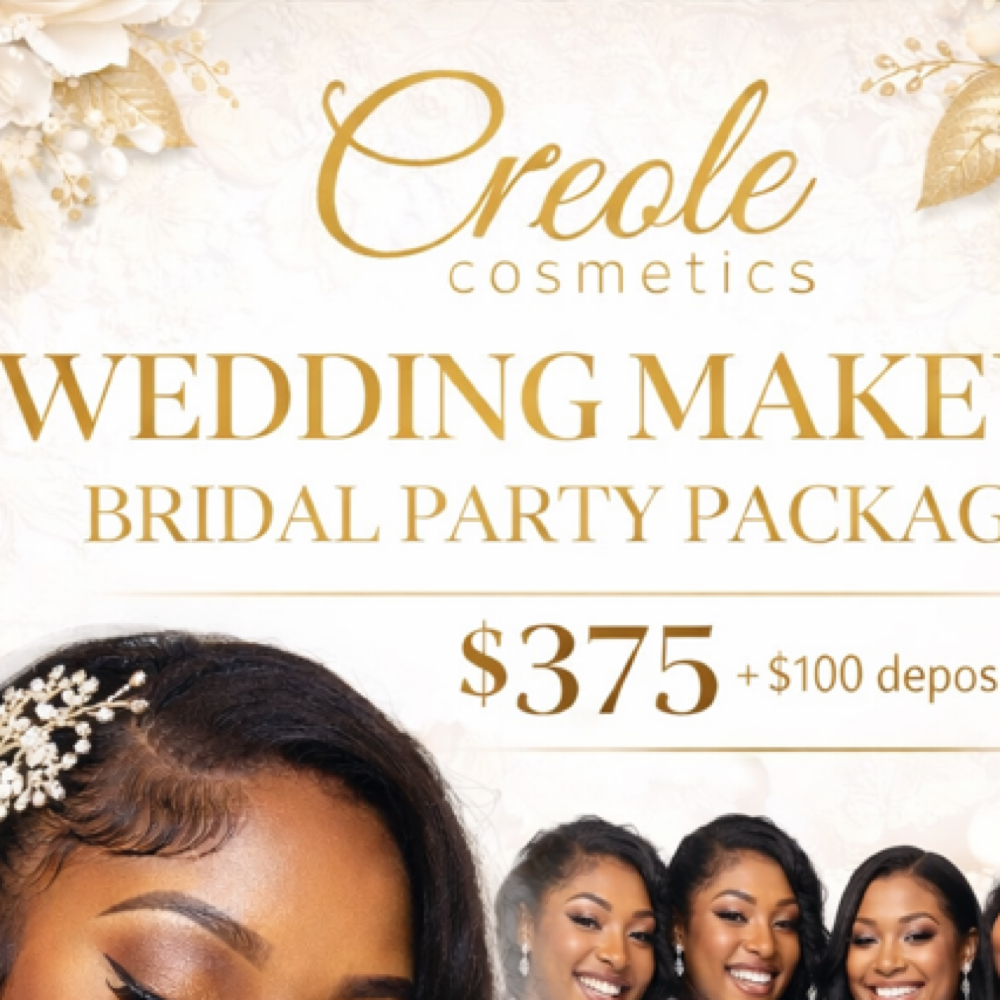 Wedding Package at CREOLE Cosmetics in New Orleans, LA