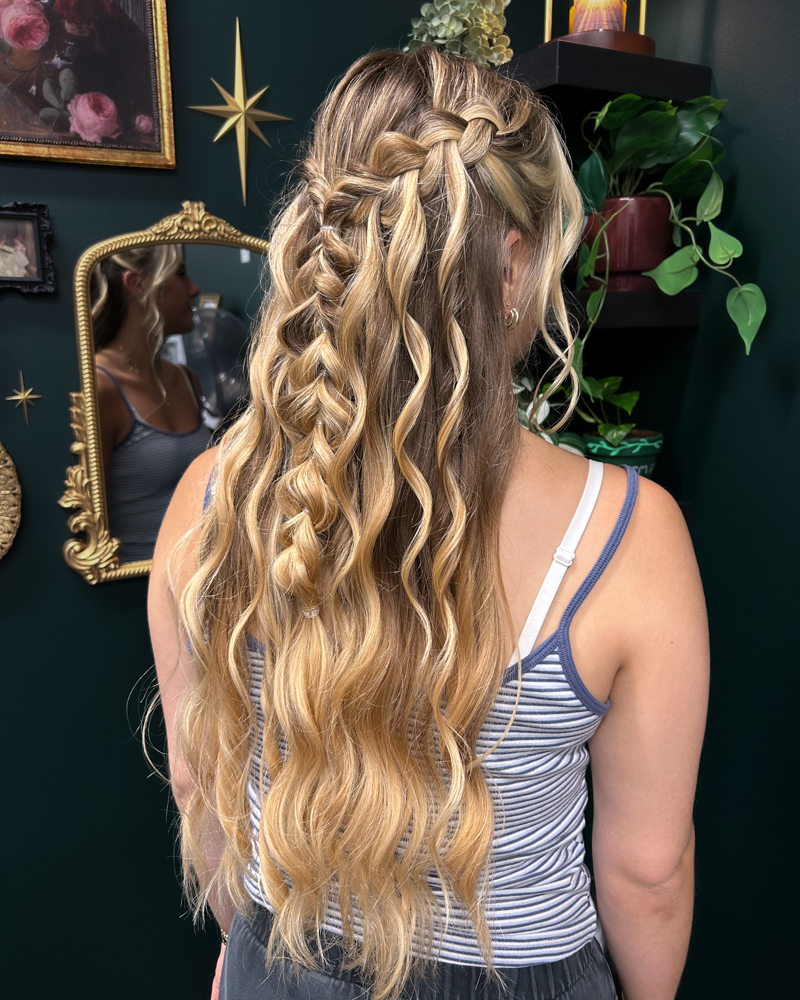 Half Up Do