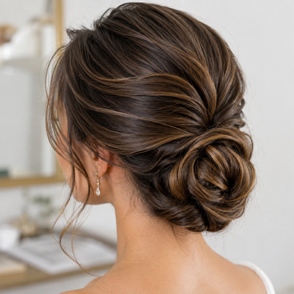 Hairstyle Collected at Bellini Hair Salon in Elgin, TX