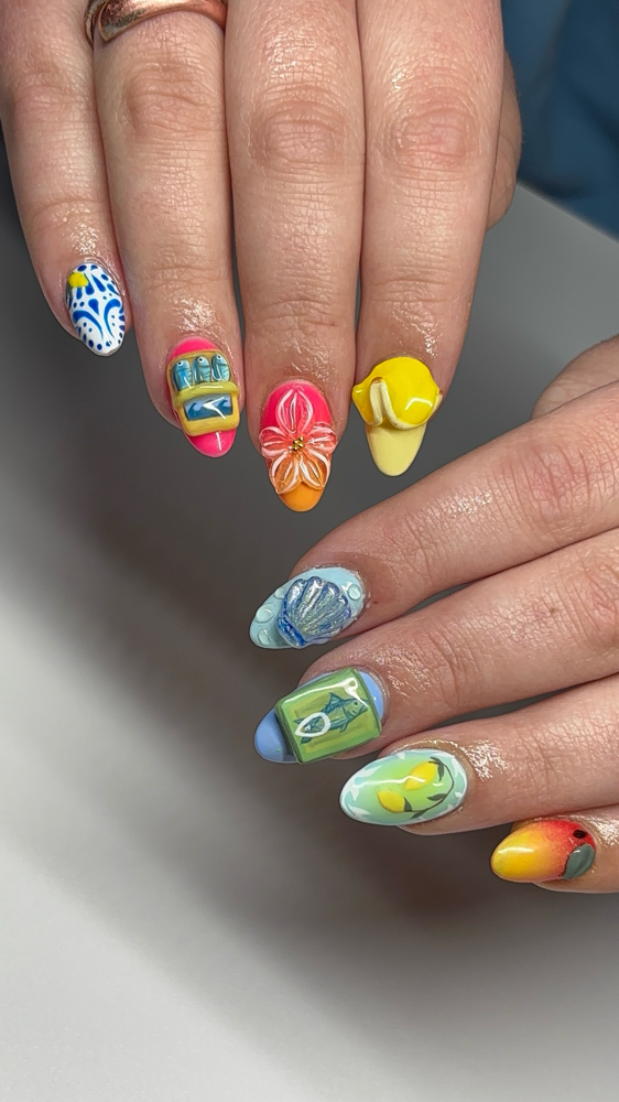3D Nail Sculpture