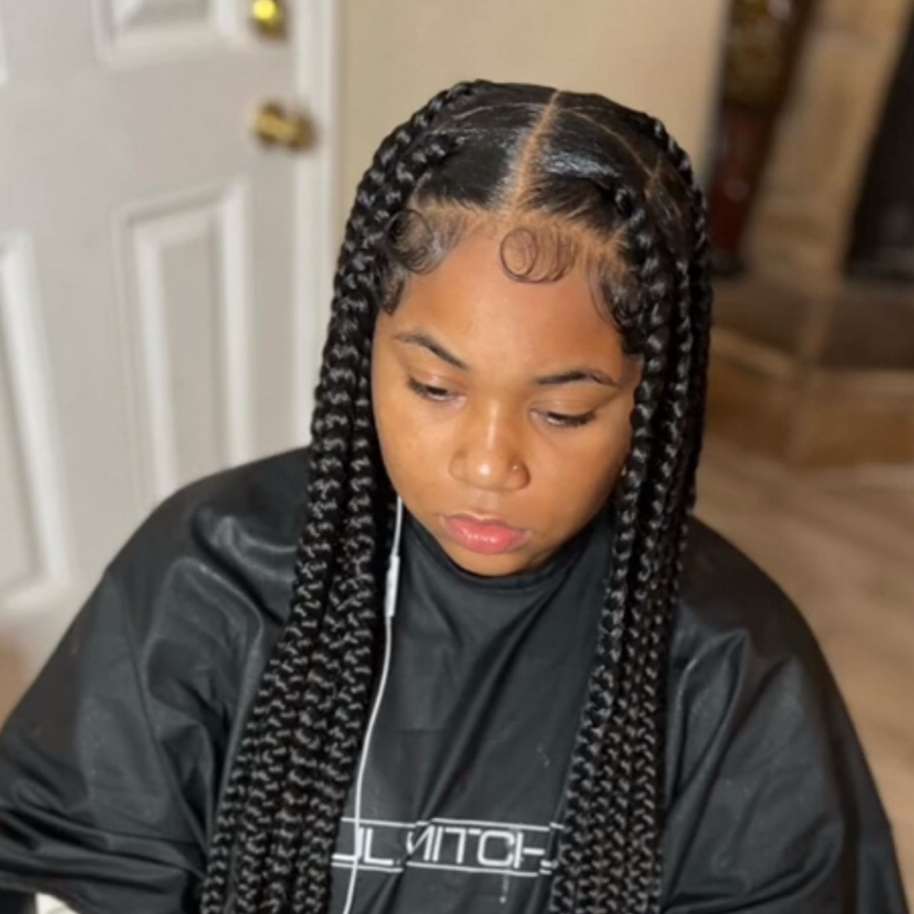 knotless Box Braids XL