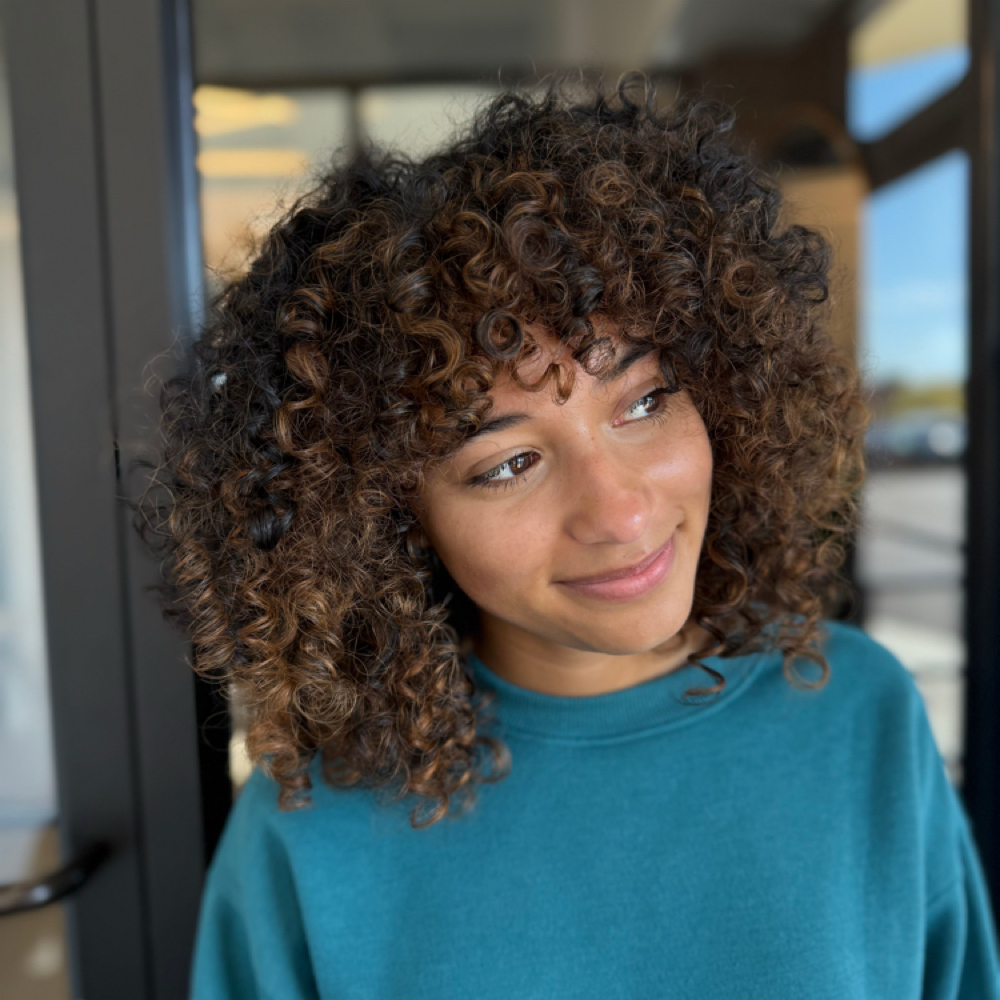 Curly Cut at Cosmic Beauty in Middleburg Heights, OH