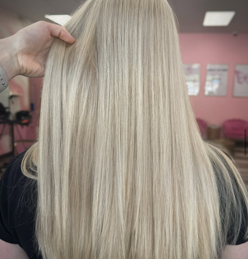 Double Process Bleach And Tone
