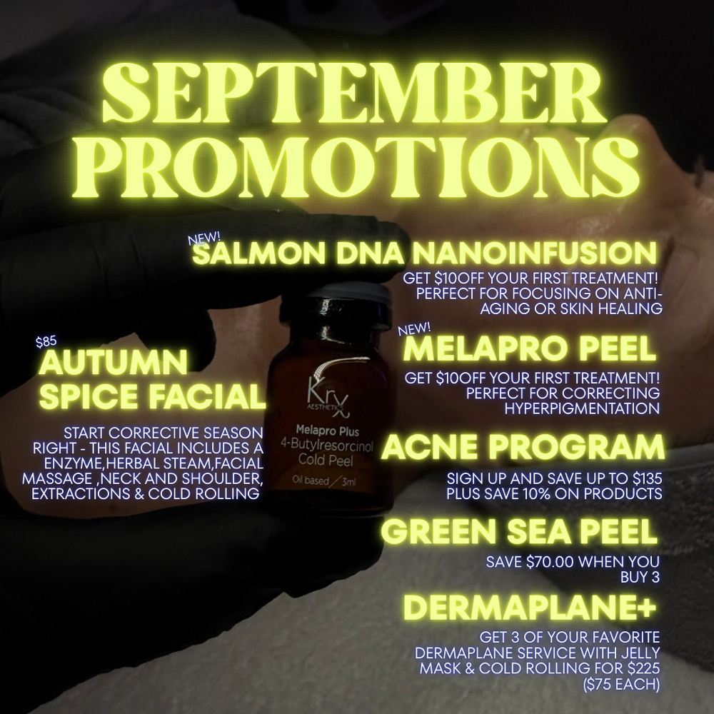 *September* Autumn Spice Facial