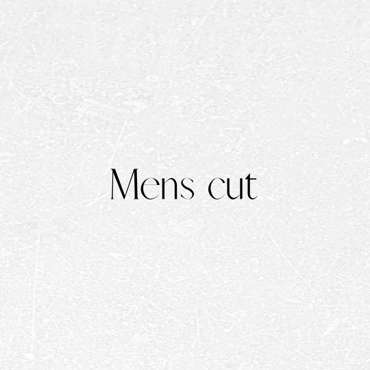 Men’s Haircut