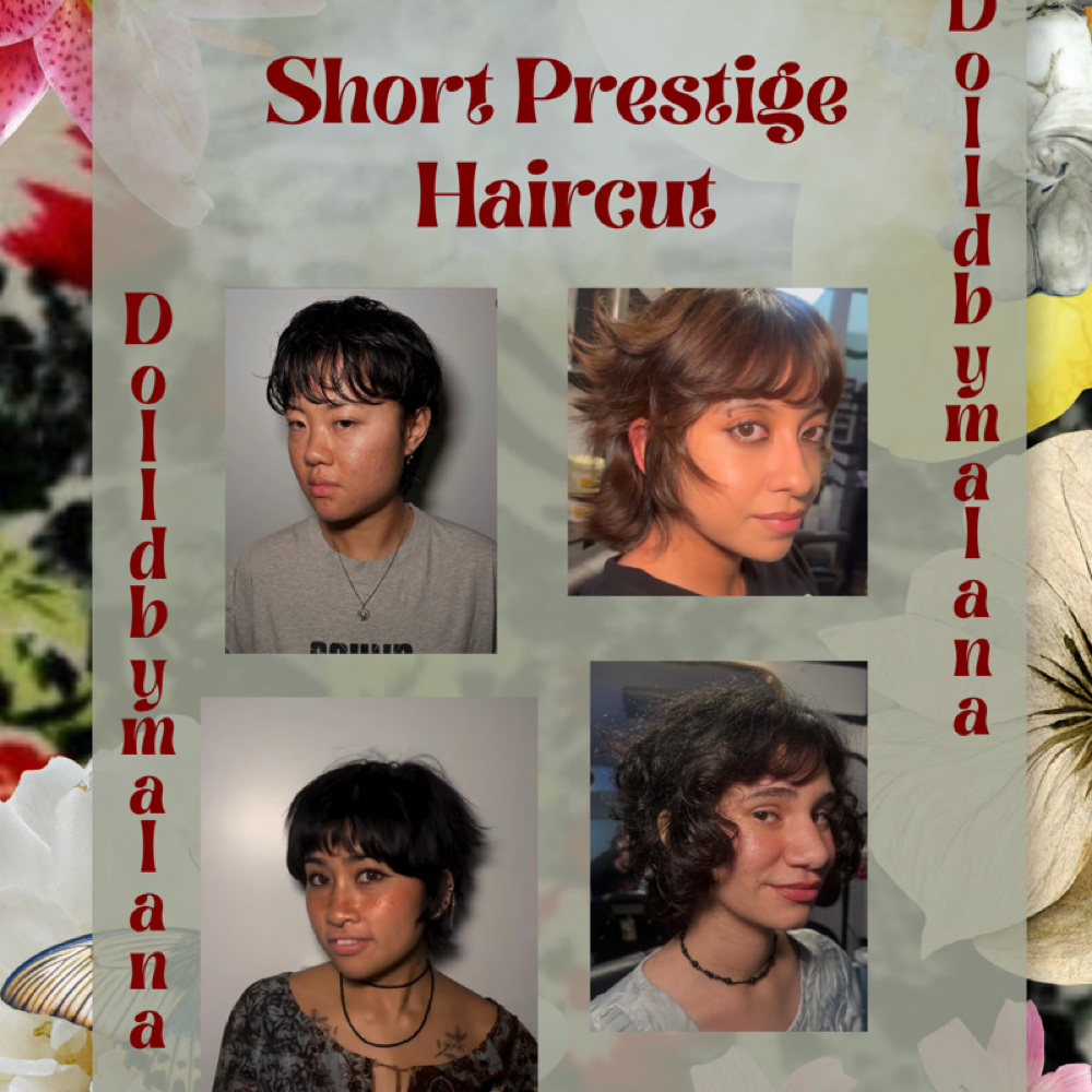 Short Prestige Haircut at Dolld By Malana in Paramount, CA