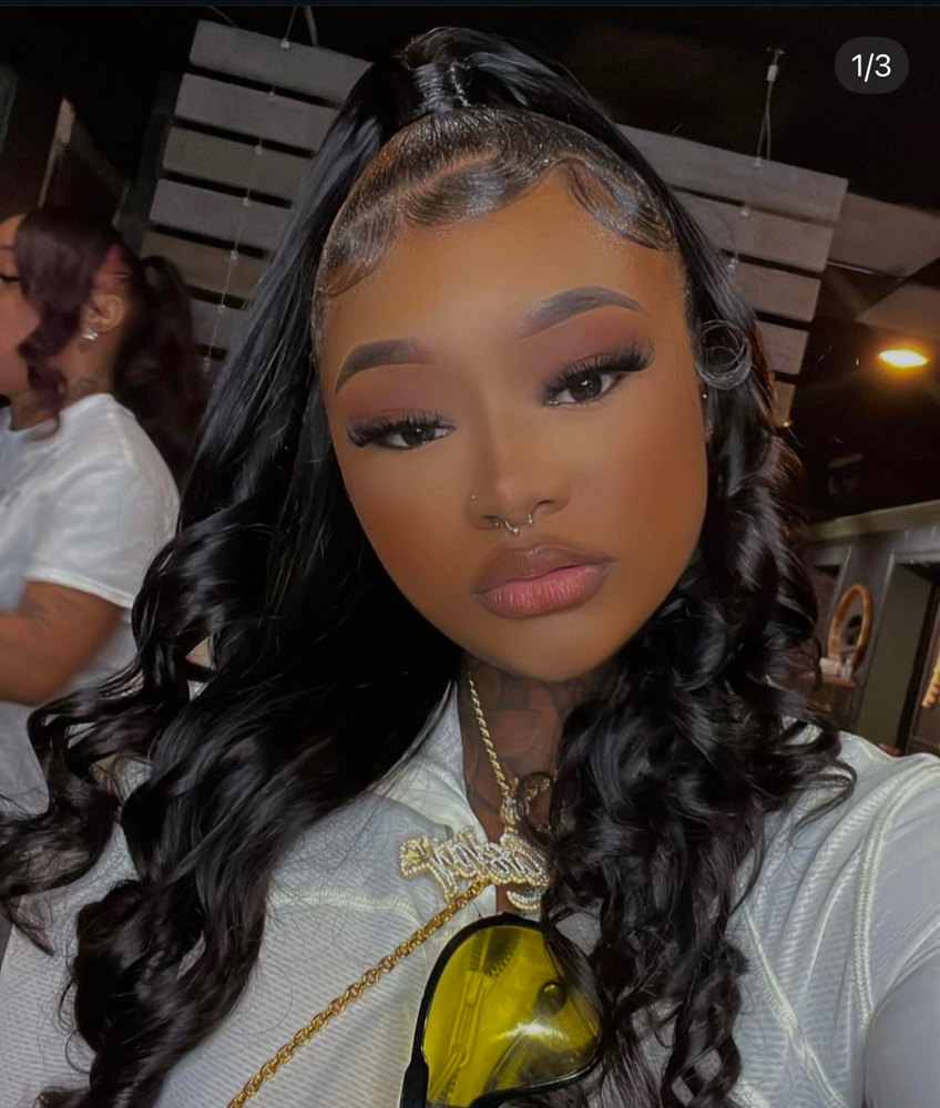 ✨The PlushHalf Up/QW Curls/straight