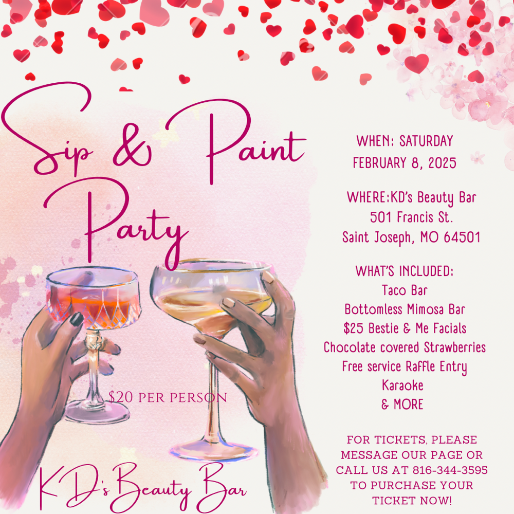 SIP & PAINT TICKET