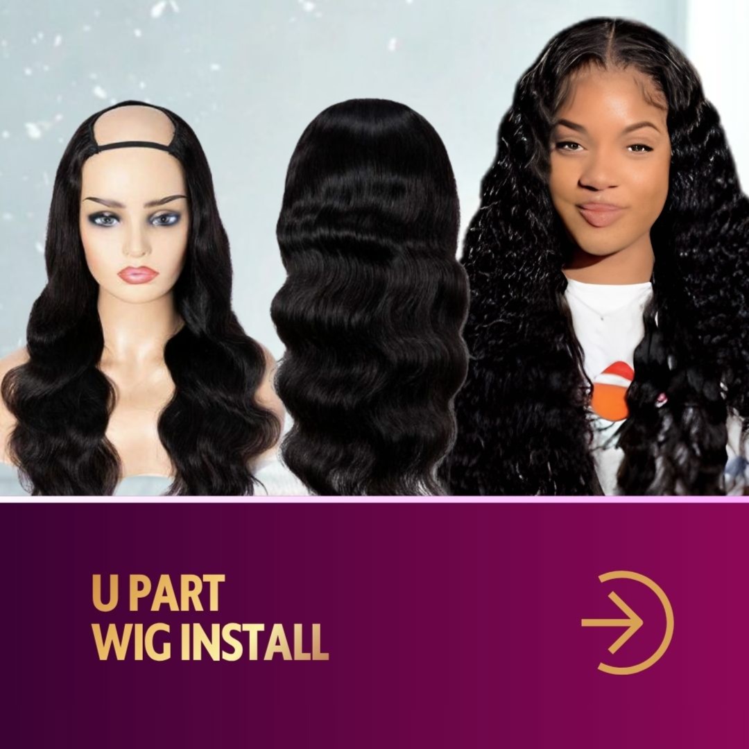 U Part Wig Install at Her Mane Therapy in Lewisville, TX