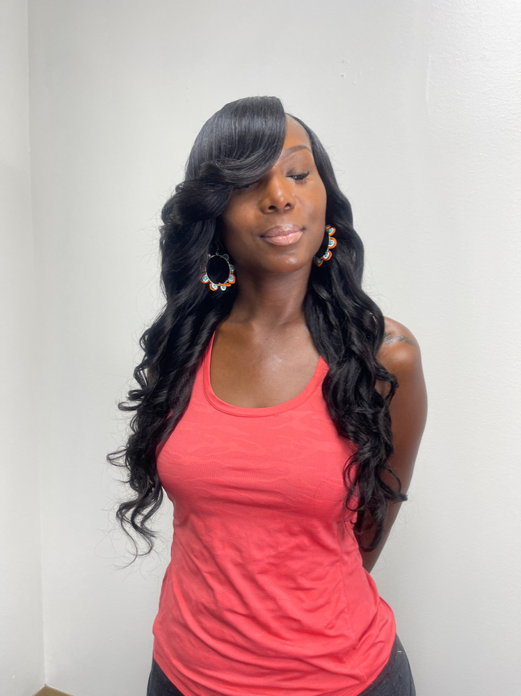 Quickweave W/ Curls/Layers at Are U A Doll in Desoto, TX