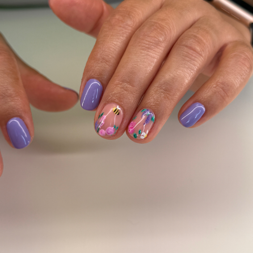 gel manicure🩷 at Enhanced By Kw in North Canton, OH