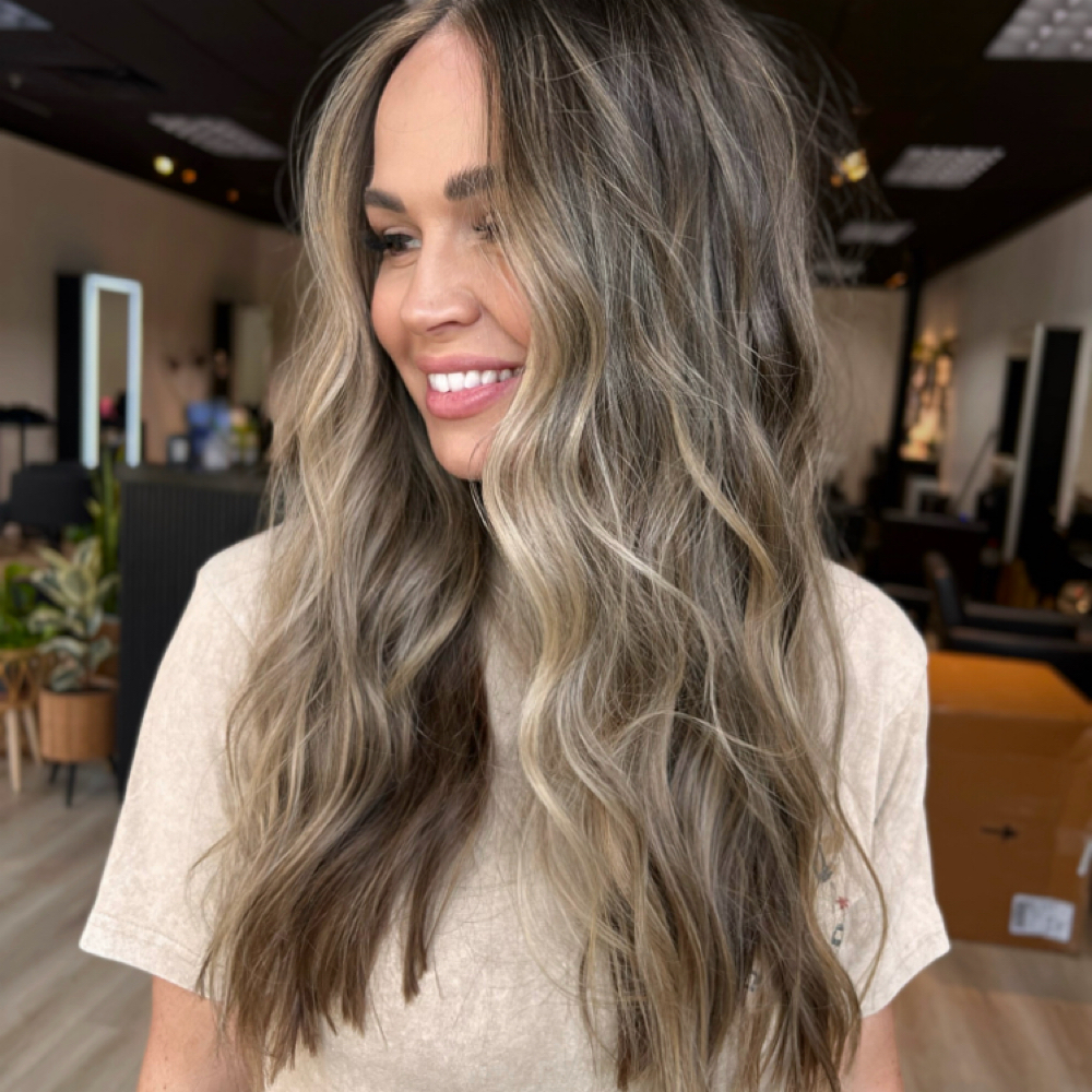 Partial Blonding Session at Taylor Rae Hair in Frisco, TX
