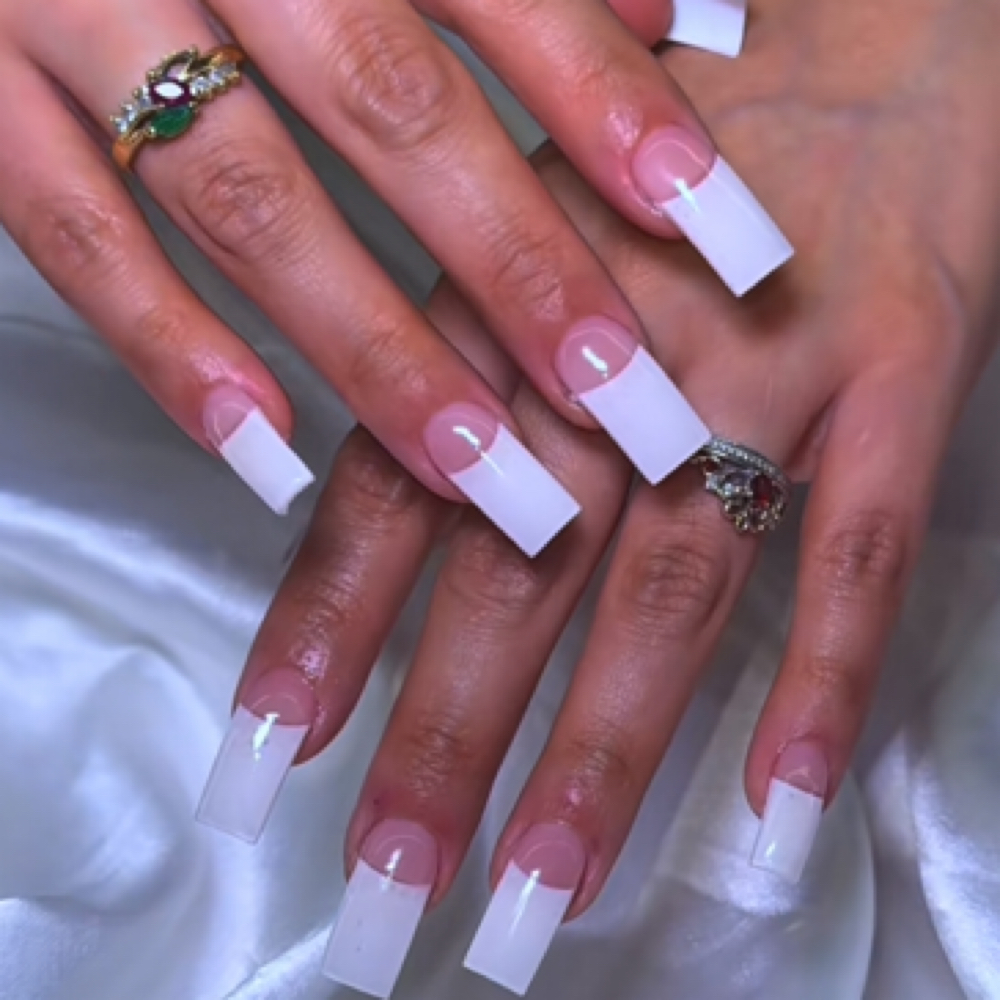 “90’s French“ at ‎Nails by Blasian Bae in PORTLAND, OR