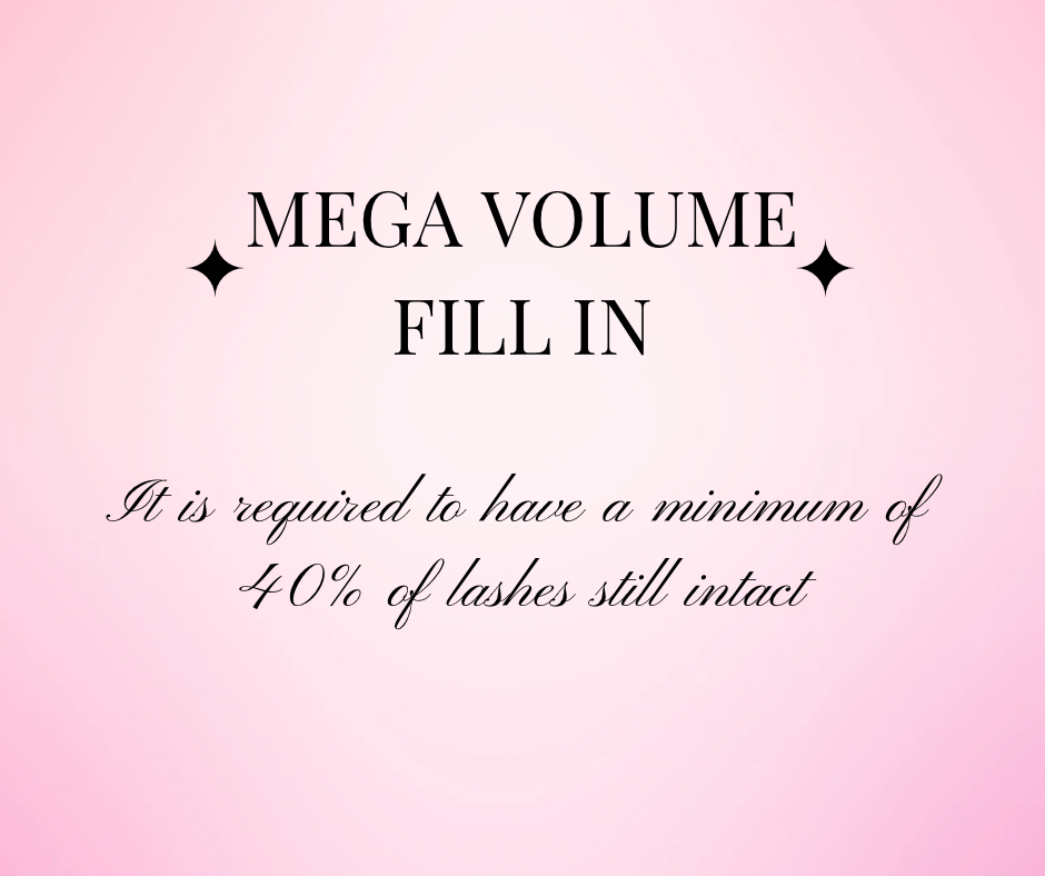 mega volume fill-in/Relleno