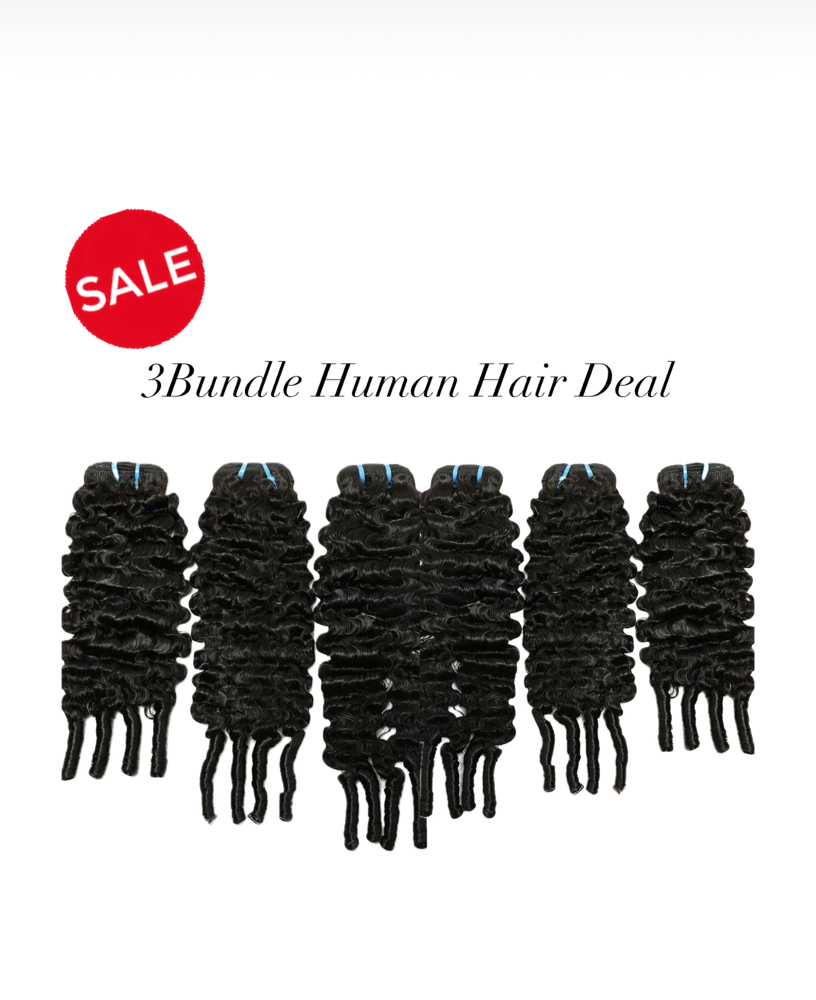 Curly Human Hair* hair only
