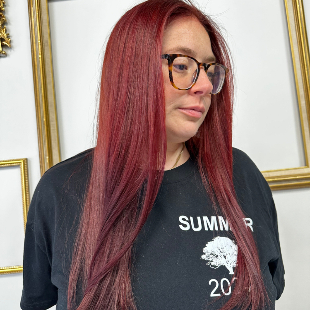 All Over Solid Color and Blow-Dry at Impulse in Milford, CT