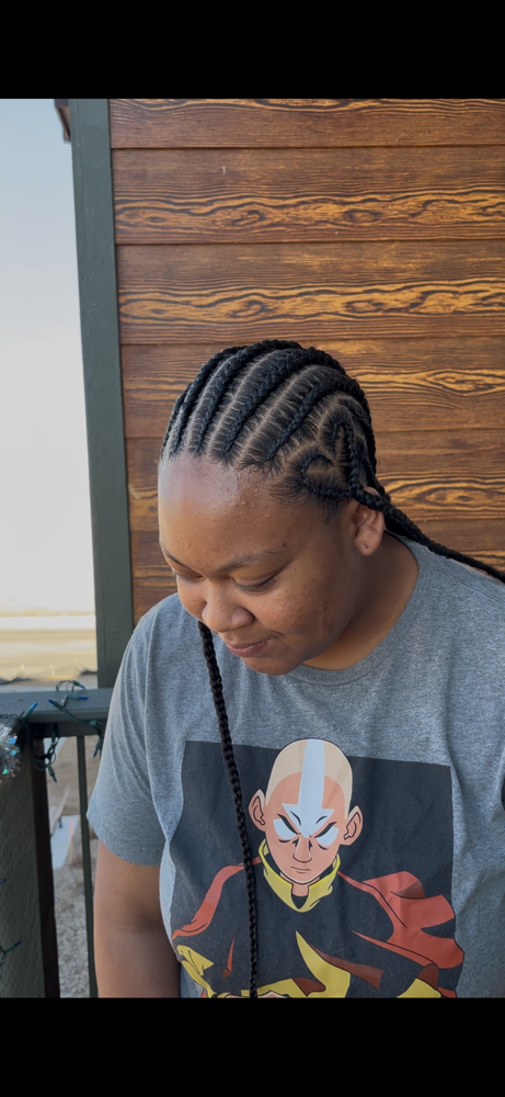 Feed In Braids 💕