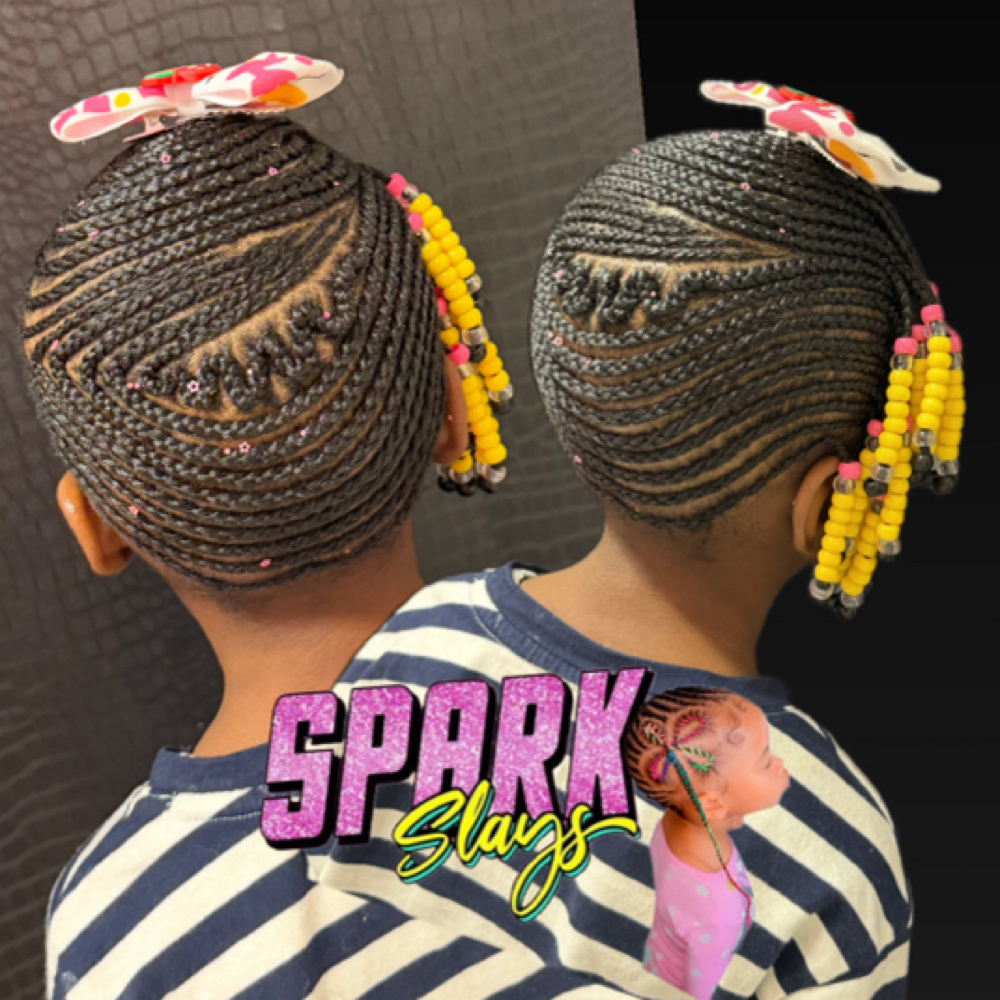 Natural Braids (Small Parts) Add-on at Spark Slays in Lanham, MD