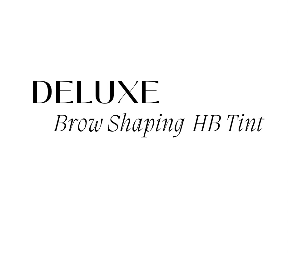DELUXE HYBRID BROW SHAPING