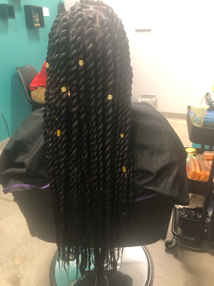 Twist with Hair Added at KG Stylez N Cutz in Katy, TX