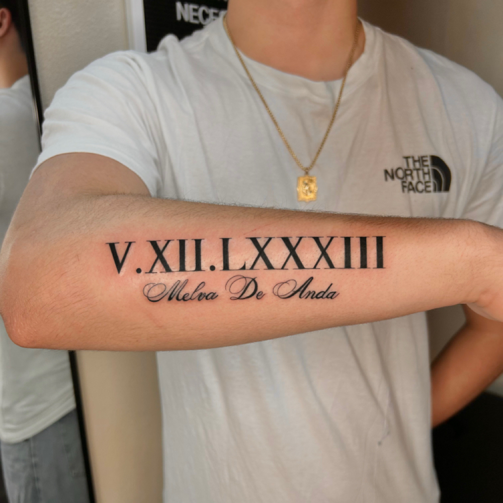 EXTRA LARGE 6”+ Fine Line Tattoo at The Beauty Loft in Sunnyside, WA