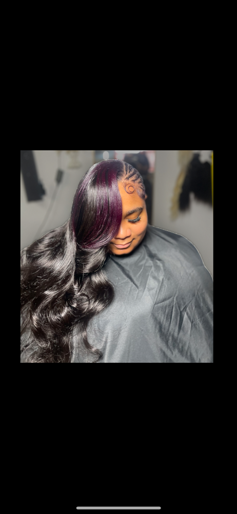 Braided Quickweave/Hair Provided at Melted_ByC in Tulsa, OK