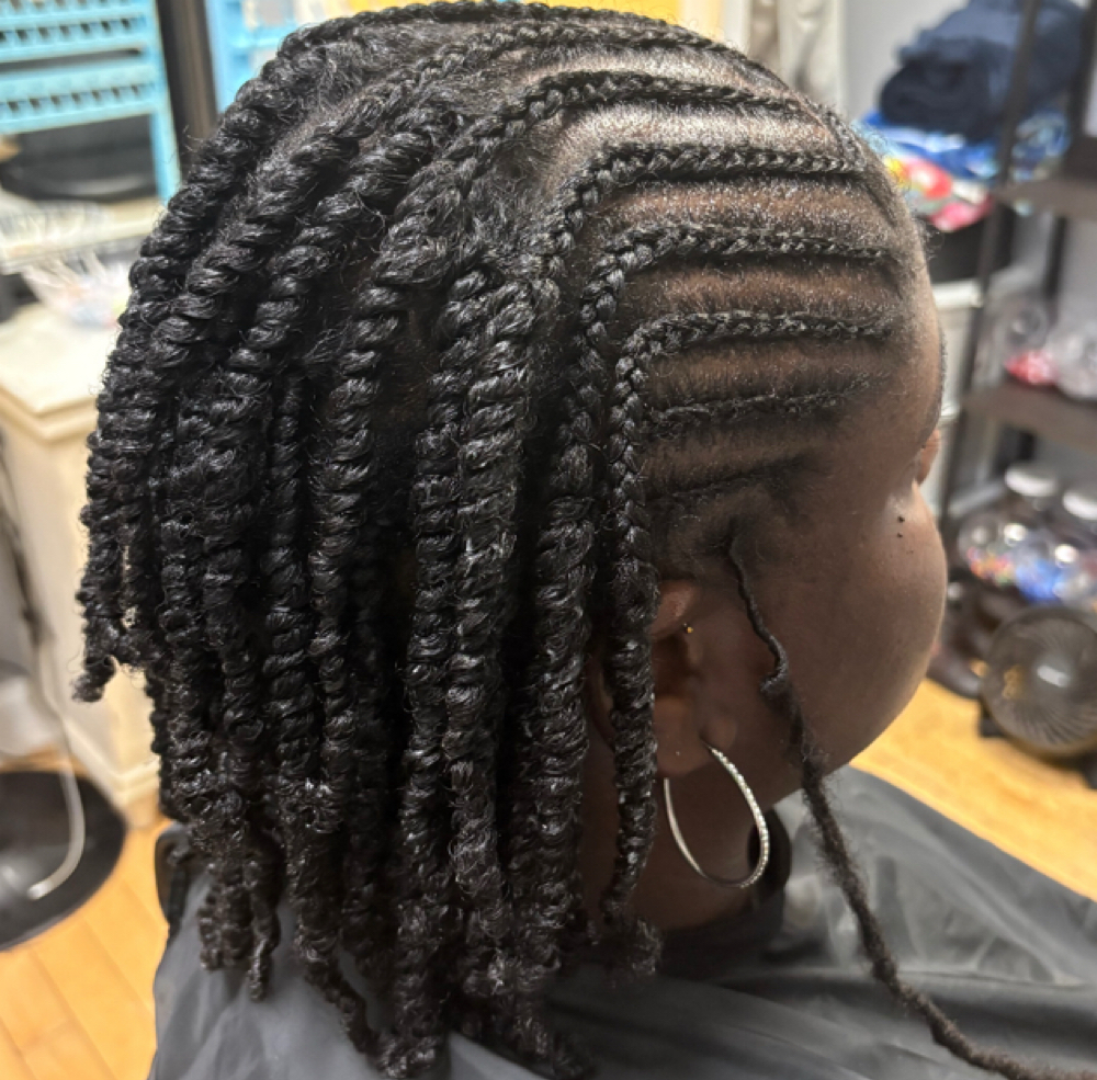 Natural Style at D Hair and Braid Suite in Douglasville, GA