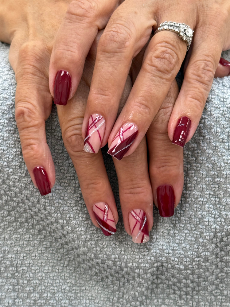 Structure Gel Manicure at Polished Nails Studio LLC in Masontown, PA