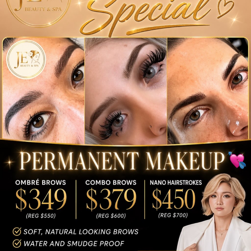 BROWS PROMOTION at JE Beauty & Spa in duluth, GA
