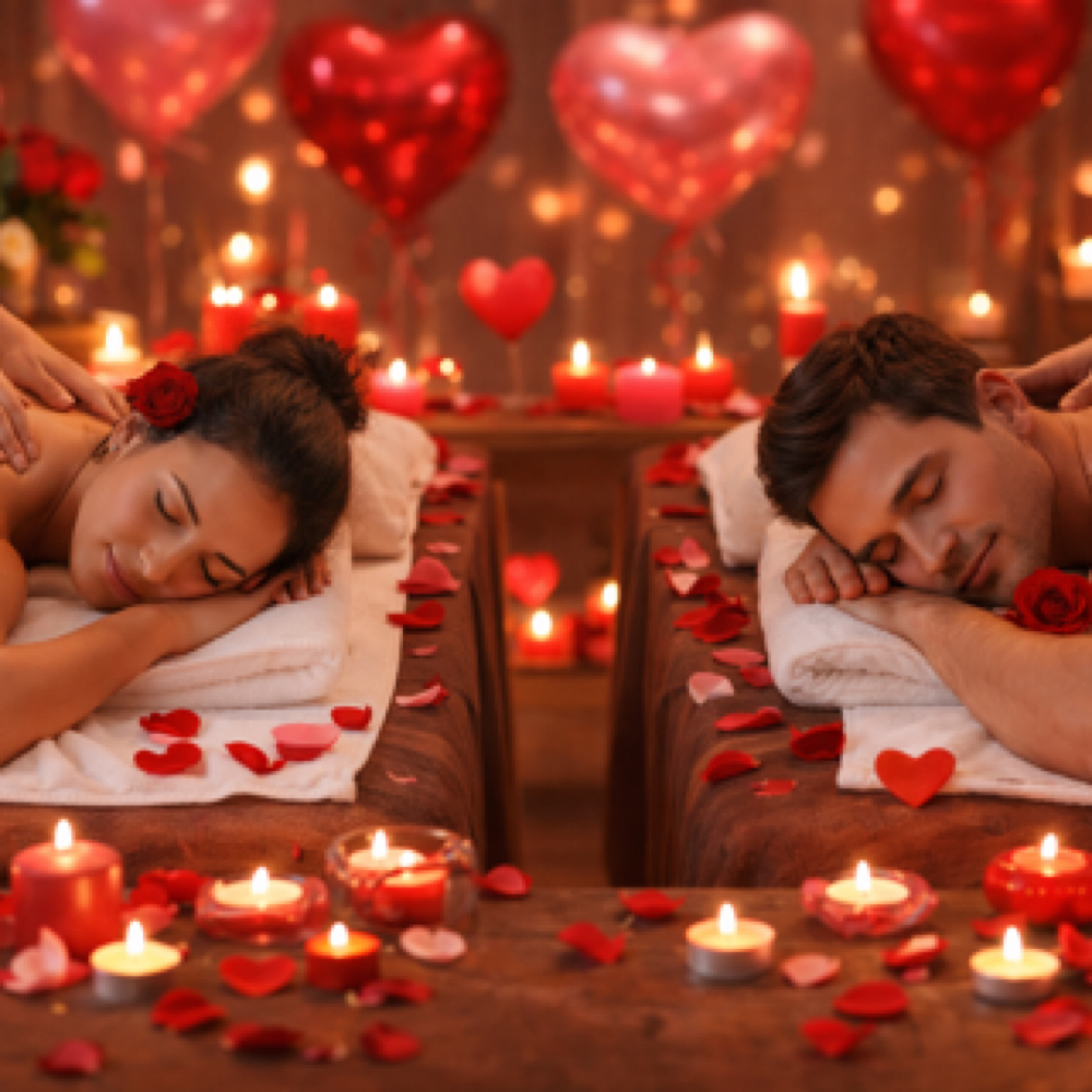Couples💞Love Every Touch ❤️❤️ at Lux Beauty Spa in Los Angeles, CA