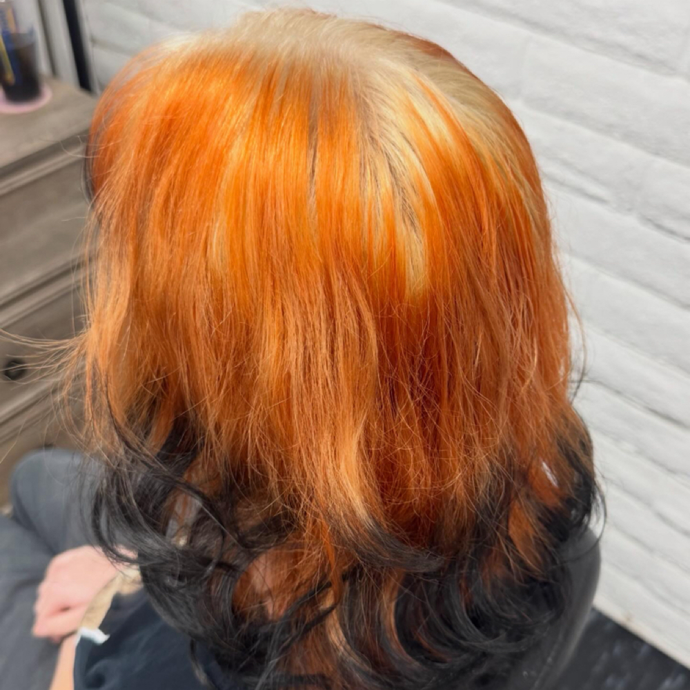 Curl / Straight Shoulder Length Hai at Tammy Corral in Fresno, CA