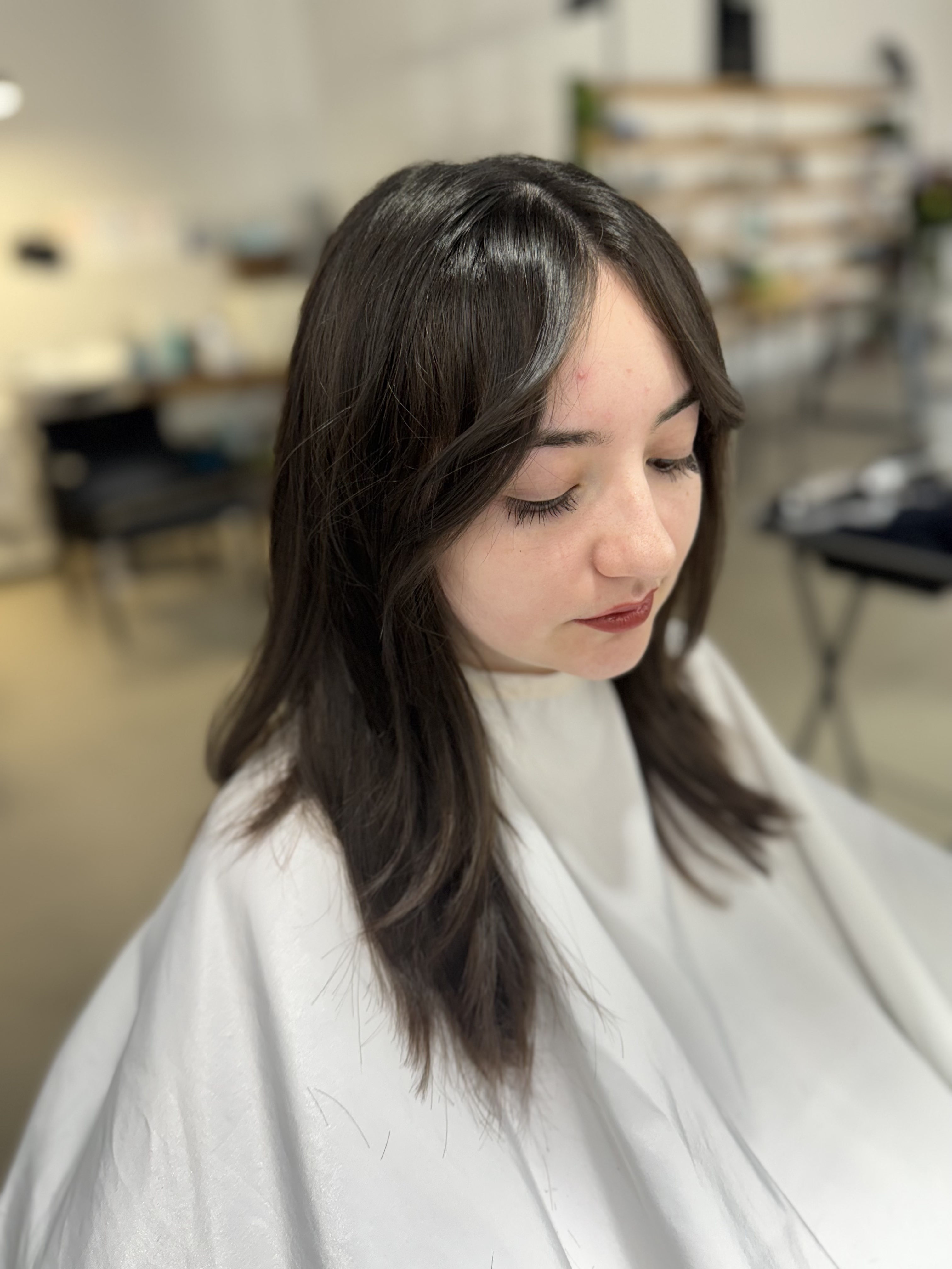 Woman's Haircut + Blowdry