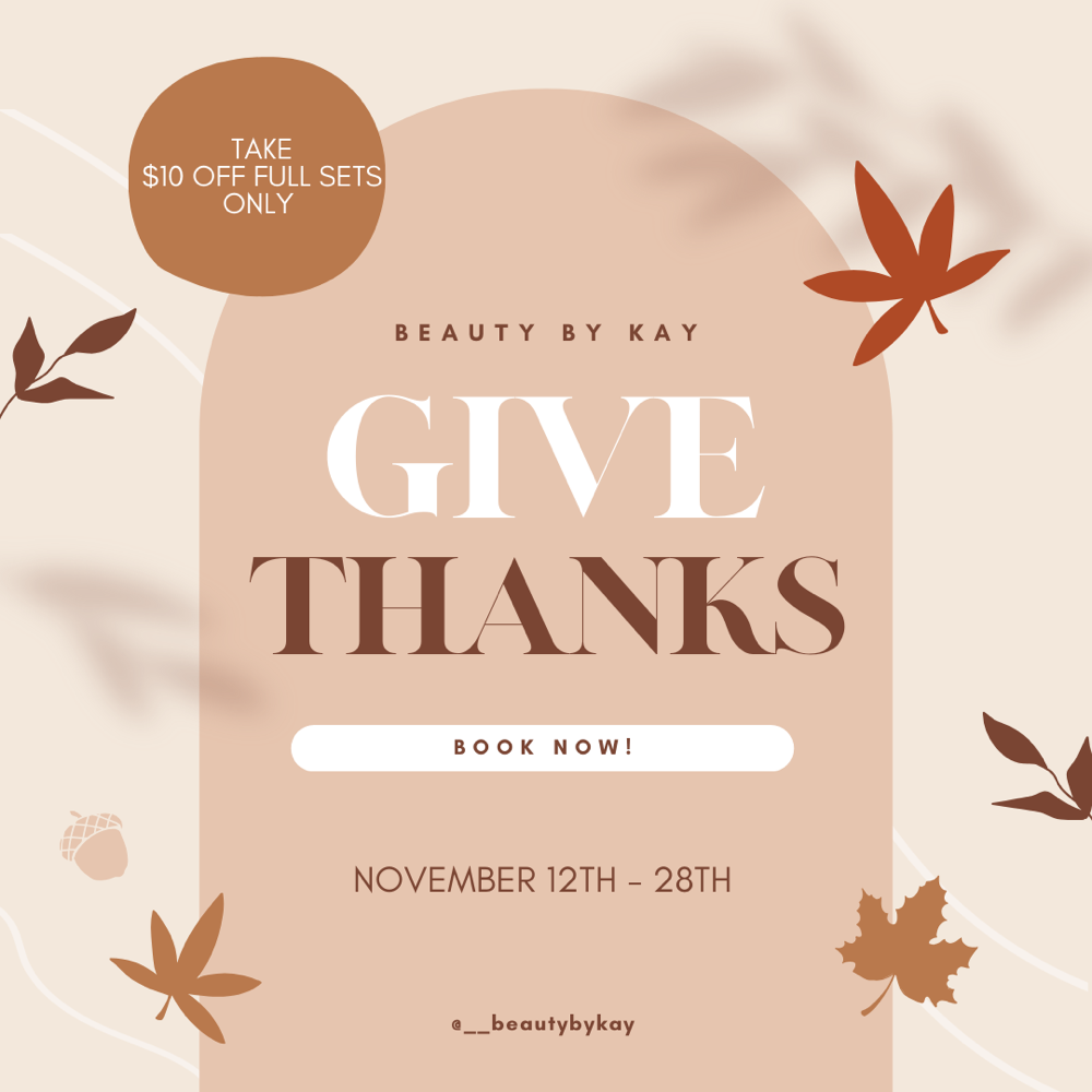 GIVE THANKS SALE