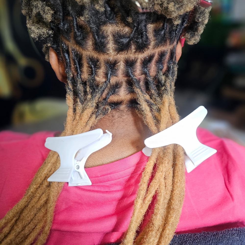 Instant Locs With Extensions