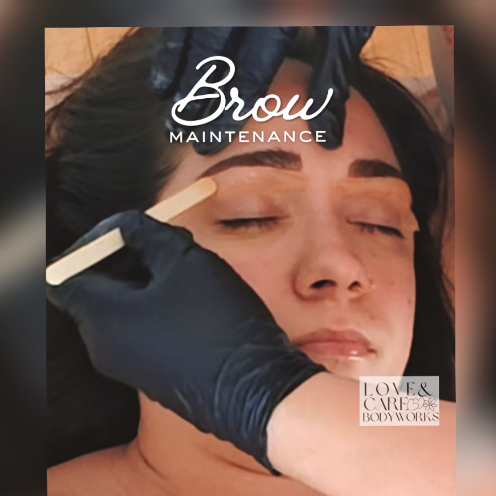 Brow Maintenance at Love & Care Bodyworks in South Portland, ME