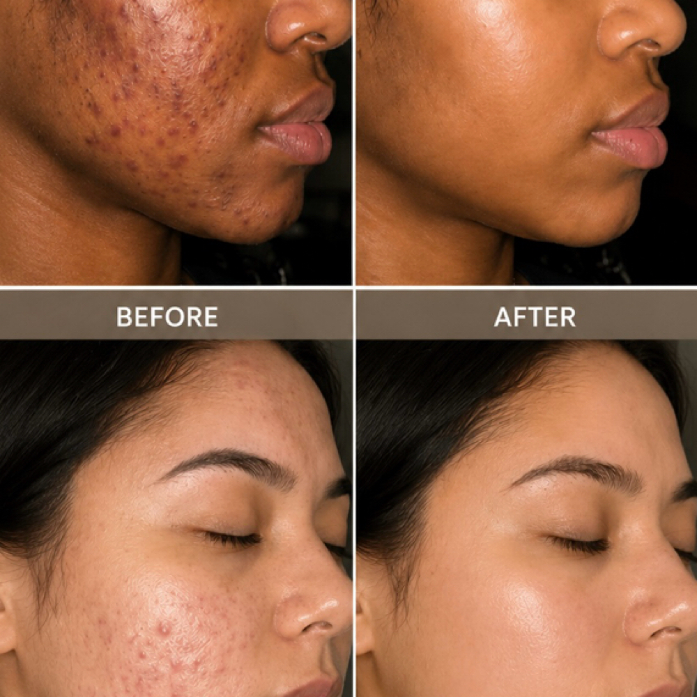 Acne-clearing facial at Ash Beauty Visions in Spring, TX
