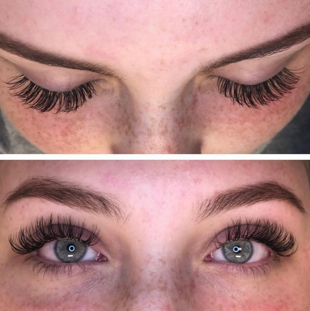 Lash Ext. Full Set - Hybrid