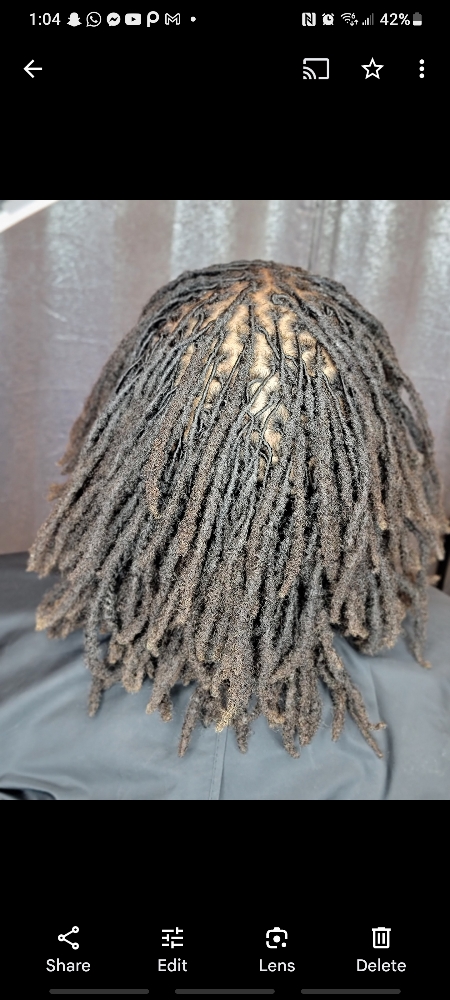 Locs Retwist(small To Smedium)