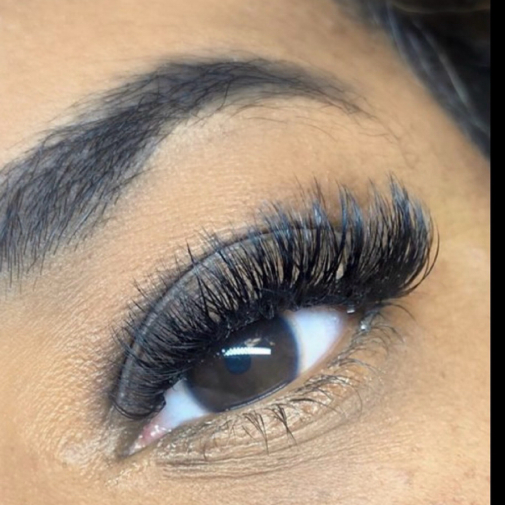 Volume Extentions at Queensmade Esthetics in Wilmington, NC