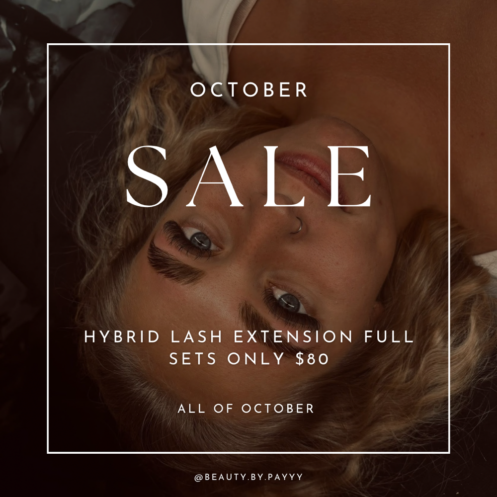 OCTOBER LASH SALE