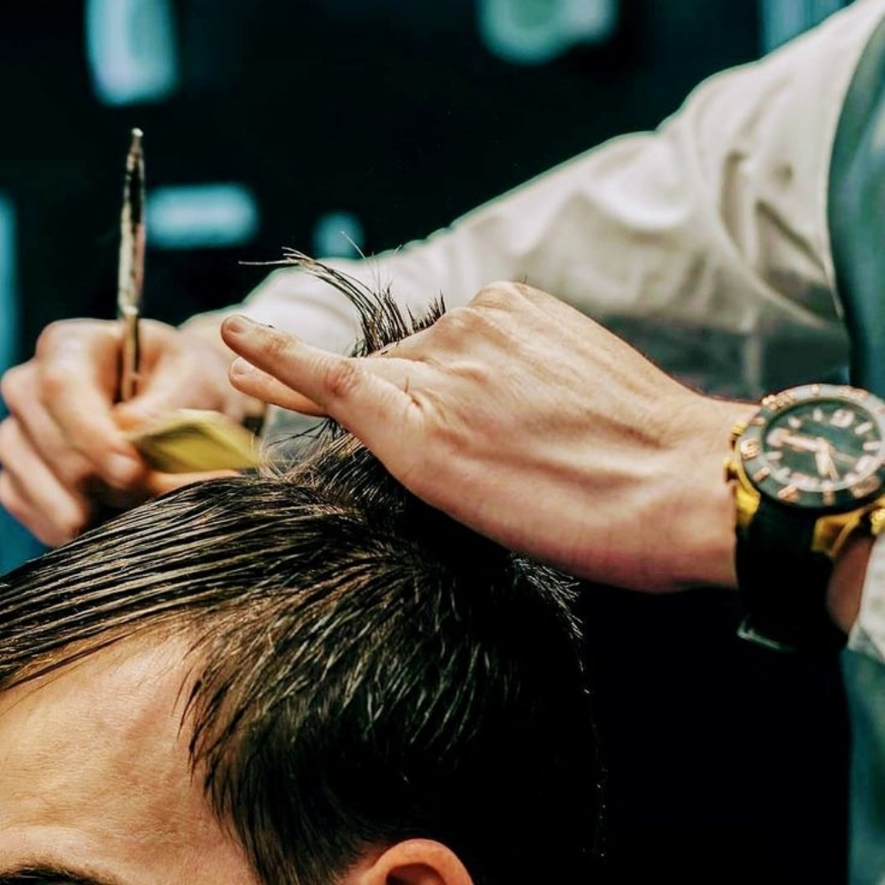 Classic Scissor Cut at Studio B & Co. in St. Joseph, MI