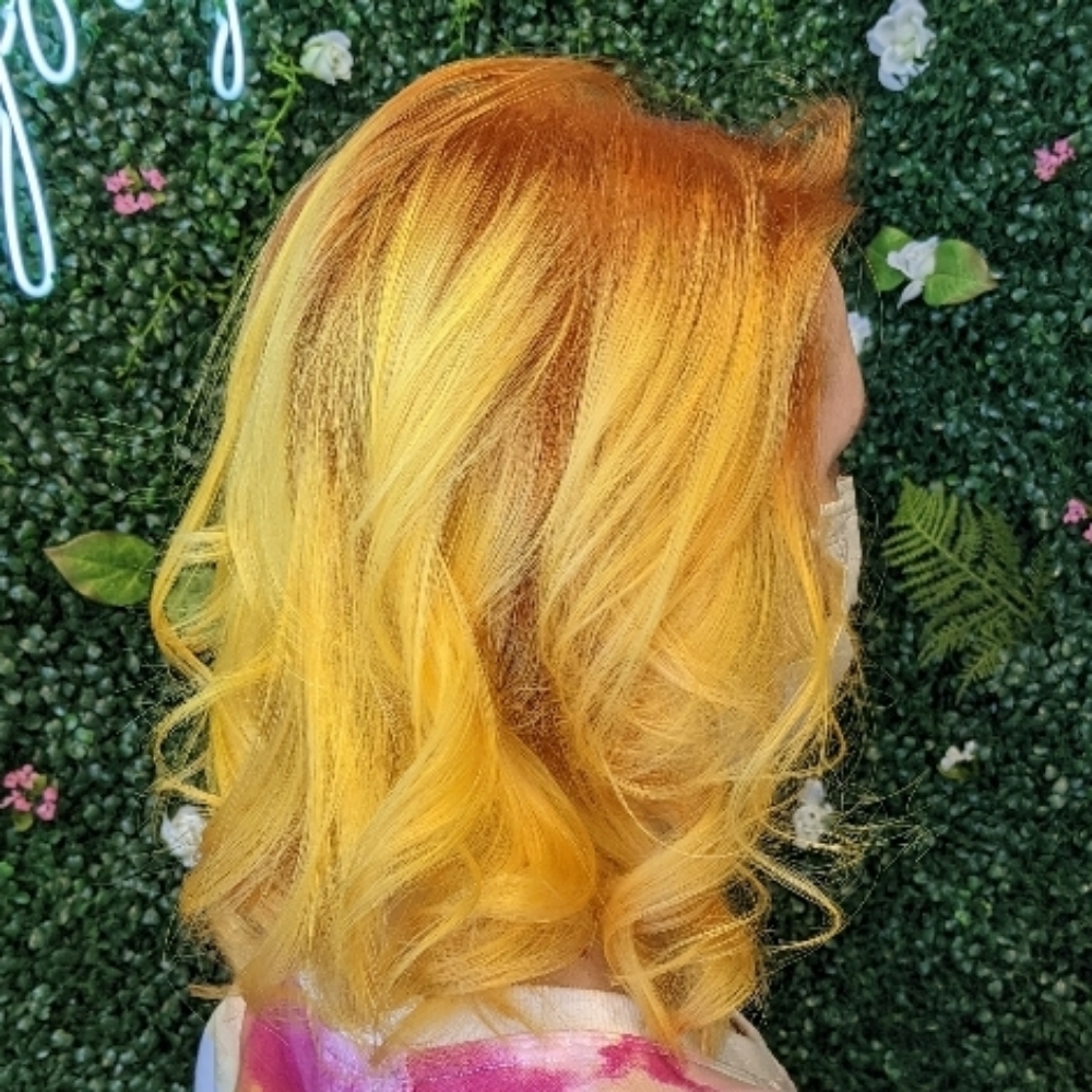 Color With Highlights at The Enchanted Edge hair studio in Snohomish, WA