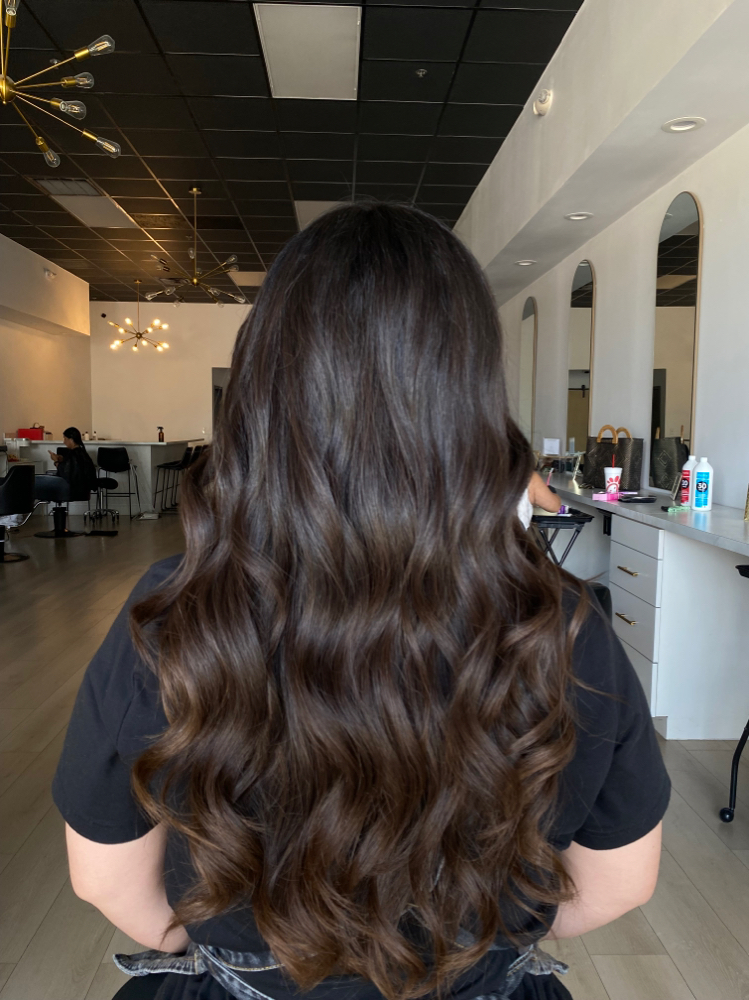 Dry Style at Modemia salon in Arlington, TX