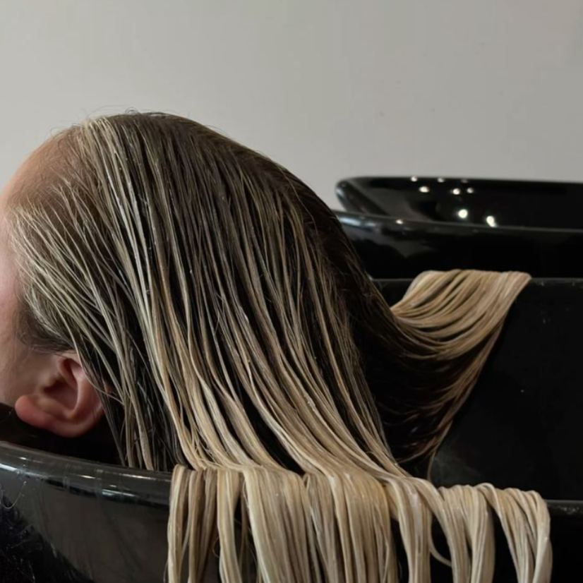 Custom Balayage at Hair x Aris in Costa Mesa, CA
